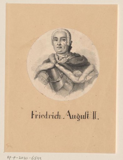 Portrait of Augustus III of Poland