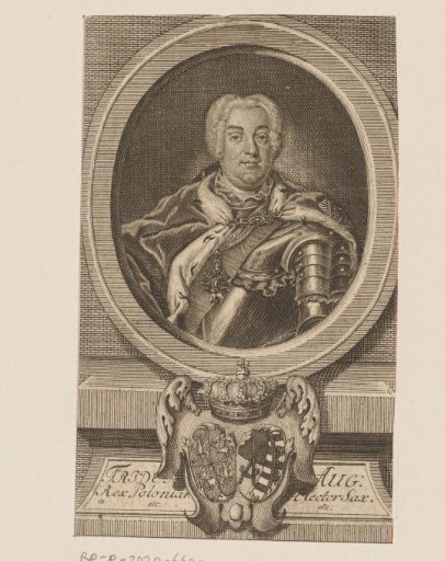 Portrait of Augustus III of Poland