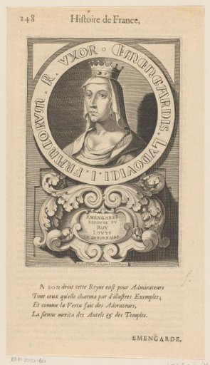 Portrait of Ermengarde of Haspengouw