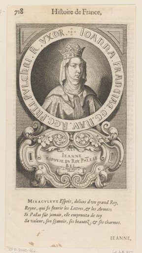 Portrait of Joan I of Navarre