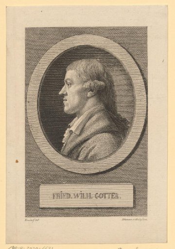 Portrait of Friedrich Wilhelm Gotter