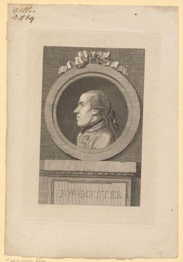 Portrait of Friedrich Wilhelm Gotter