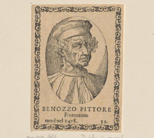 Portrait of Benozzo Gozzoli