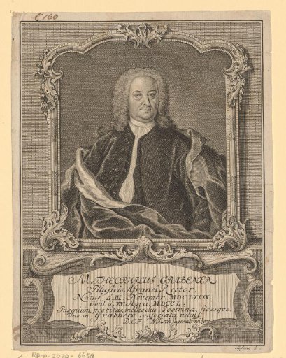 Portrait of Theophilus Grabener