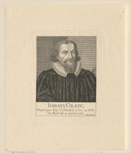 Portrait of Johann Graeff