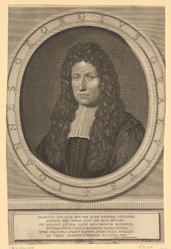 Portrait of Johann George Graevius