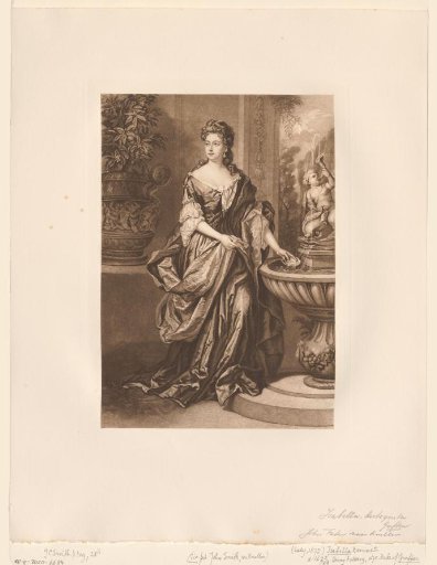 Portrait of Isabella Fitzroy, Duchess of Grafton