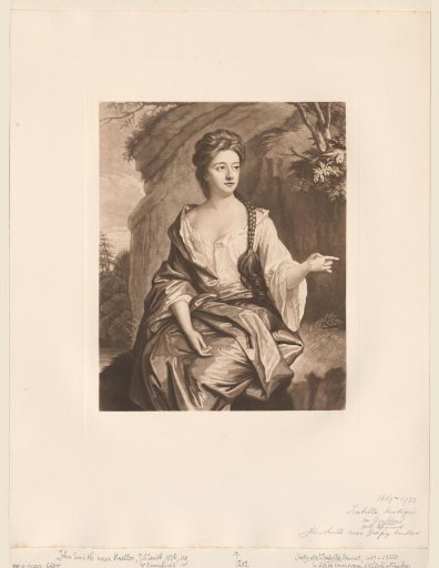Portrait of Isabella Fitzroy, Duchess of Grafton
