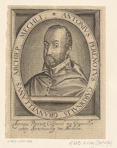 Portrait of Antoine Perrenot de Granvelle
