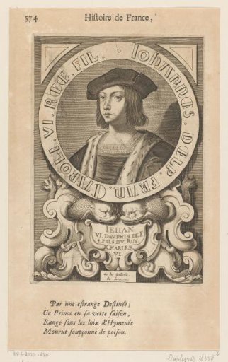 Portrait of Jan of Touraine
