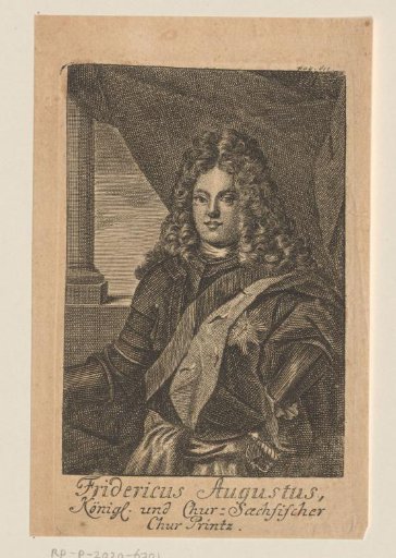 Portrait of Augustus III of Poland
