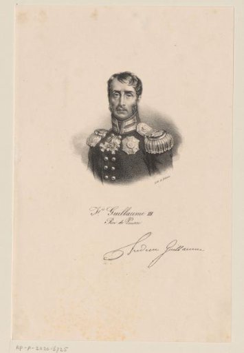 Portrait of Frederick William III of Prussia