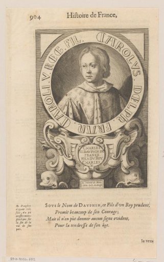 Portrait of Charles VI, King of France