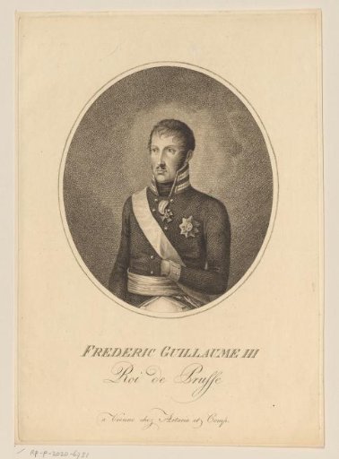 Portrait of Frederick William III of Prussia