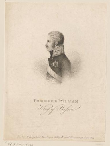 Portrait of Frederick William III of Prussia