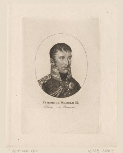 Portrait of Frederick William III of Prussia