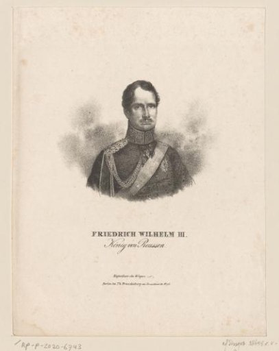 Portrait of Frederick William III of Prussia