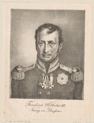 Portrait of Frederick William III of Prussia