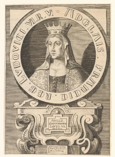 Portrait of Adelaide of Maurienne