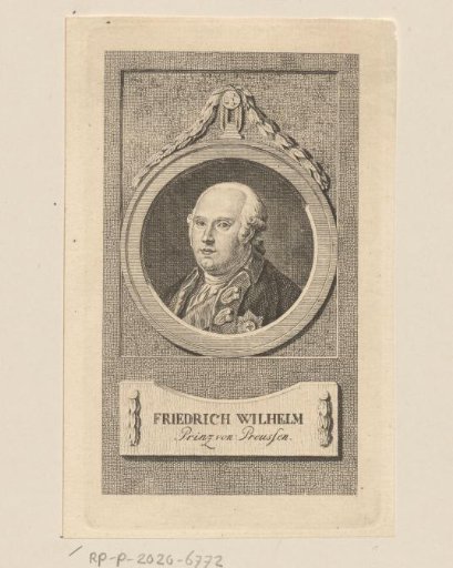 Portrait of Frederick William II of Prussia