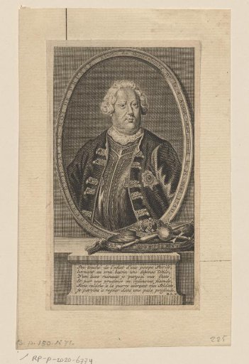 Portrait of Frederick William I of Prussia