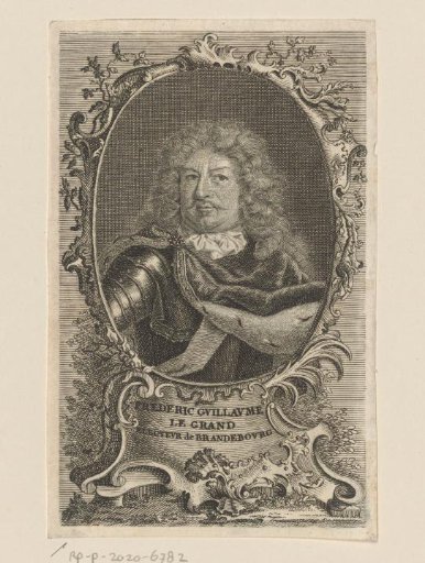 Portrait of Frederick William I of Brandenburg