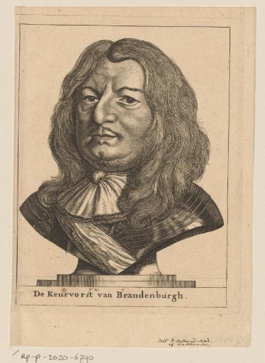 Bust of Frederick William I of Brandenburg