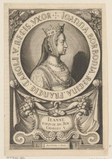 Portrait of Joanna of Bourbon