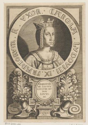 Portrait of Charlotte of Savoy