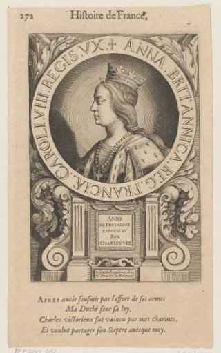 Portrait of Anne of Brittany, Queen of France