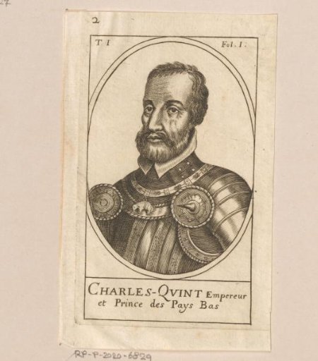 Portrait of Emperor Charles V