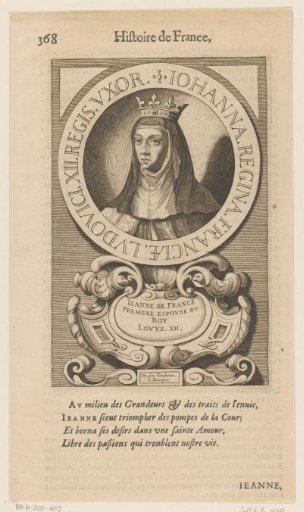 Portrait of Joan of France