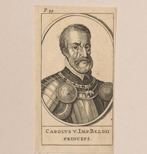 Portrait of Emperor Charles V