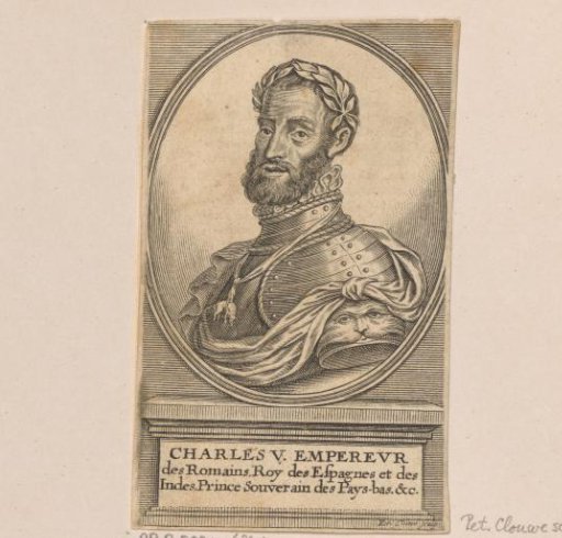 Portrait of Emperor Charles V