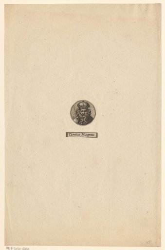 Portrait of Charlemagne, Emperor of the Holy Roman Empire