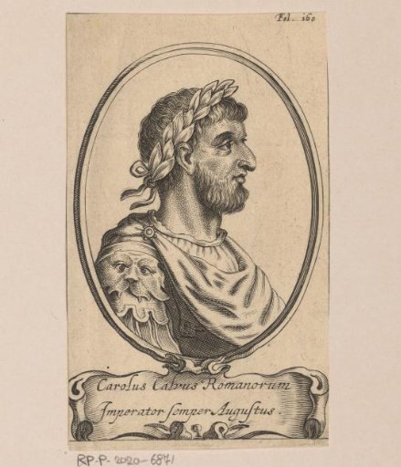 Portrait of Charles the Bald, Roman Emperor