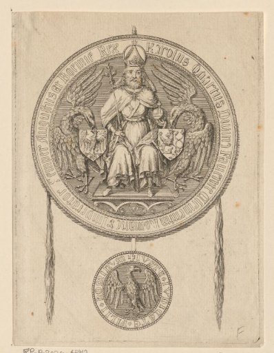 Medal with the portrait of Charles IV, Emperor of the Holy Roman Empire