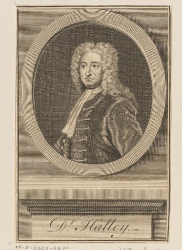 Portrait of Edmond Halley