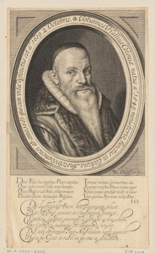 Portrait of Johannes Hallius