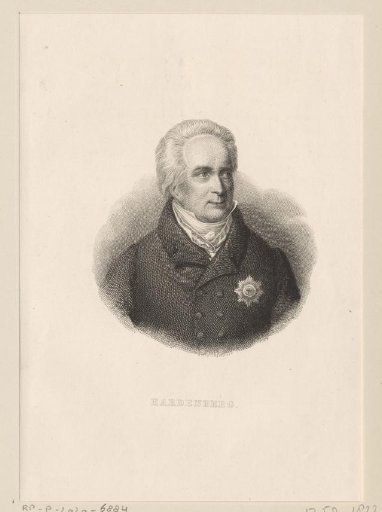 Portrait of Karl August von Hardenberg