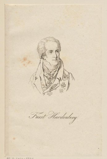 Portrait of Karl August von Hardenberg