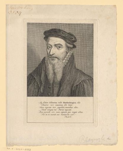 Portrait of Albert Hardenberg