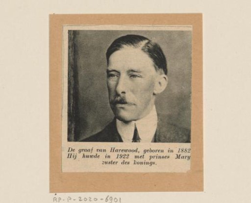 Portrait of Henry Lascelles, Earl of Harewood