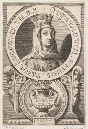 Portrait of Constance of Castile, Queen of France