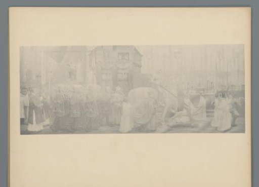 Wall Painting 'The Procession'