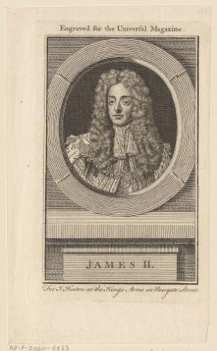 Portrait of James II, King of England and Scotland