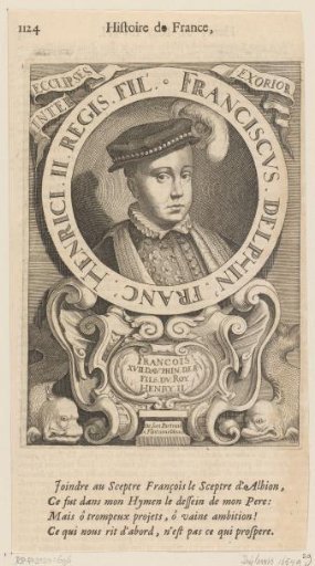 Portrait of Francis II, King of France