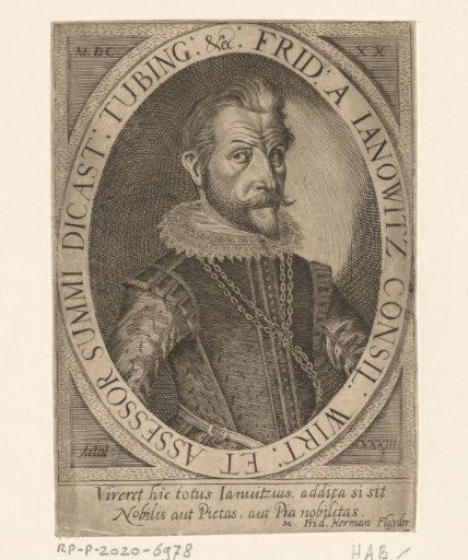 Portrait of Friedrich von Janowitz