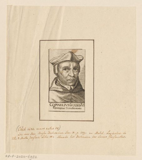 Portrait of Cornelius Jansenius