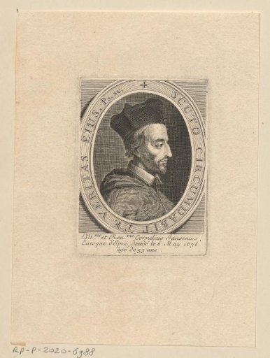 Portrait of Cornelius Jansenius